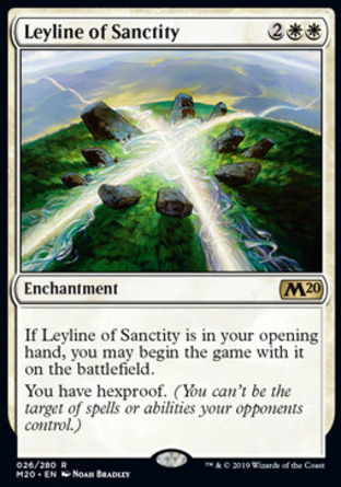 【JPN】《聖潔地脈/Leyline of Sanctity》[核心系列2020]