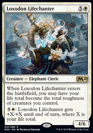 【JPN】《象族頌生師/Loxodon Lifechanter》[核心系列2020]