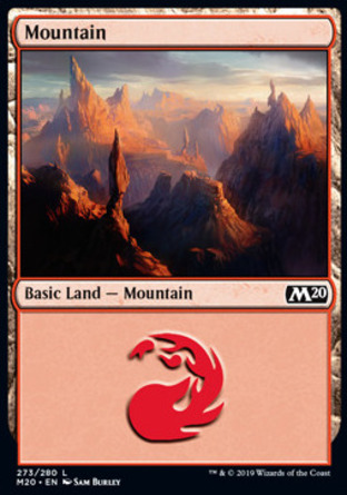【ENG】 ☆Foil☆ 《山脈/Mountain》[核心系列2020]