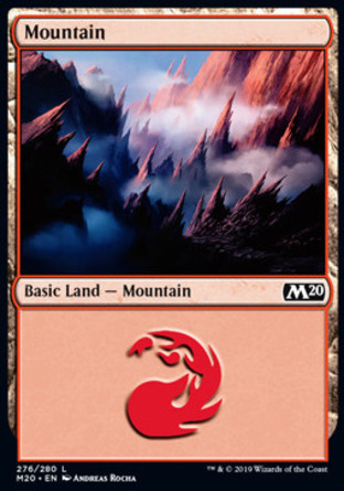 【ENG】 ☆Foil☆ 《山脈/Mountain》[核心系列2020]