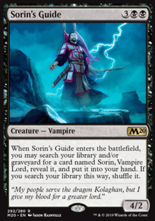 【JPN】《索霖的嚮導/Sorin's Guide》[核心系列2020]