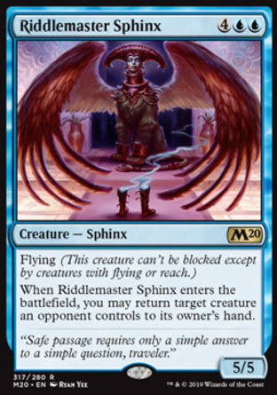 【JPN】《設謎史芬斯/Riddlemaster Sphinx》[核心系列2020]