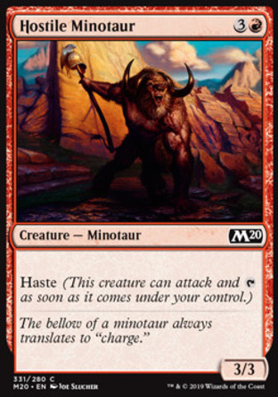 【ENG】《敵意牛頭怪/Hostile Minotaur》[核心系列2020]