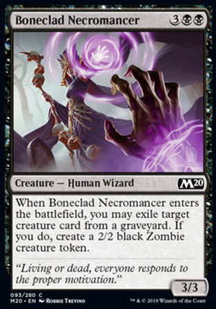 【JPN】《覆骨死靈術士/Boneclad Necromancer》[核心系列2020]