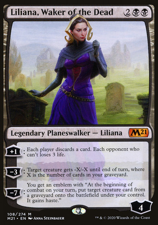【JPN】《醒亡莉蓮娜/Liliana, Waker of the Dead》[核心系列2021]