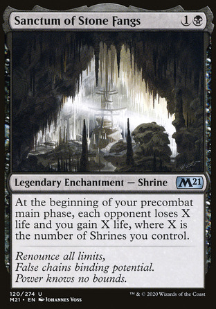 【JPN】《銳石聖殿/Sanctum of Stone Fangs》[核心系列2021]
