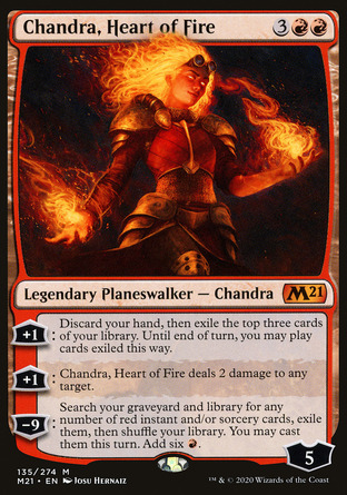 【JPN】《烈焰之心茜卓/Chandra, Heart of Fire》[核心系列2021]