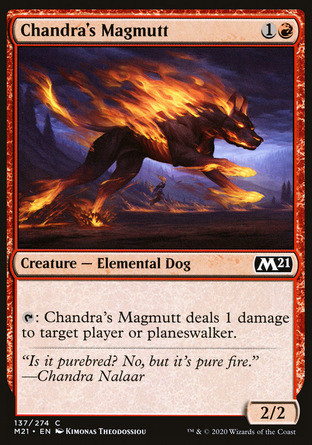 【JPN】《茜卓的熔岩犬/Chandra's Magmutt》[核心系列2021]
