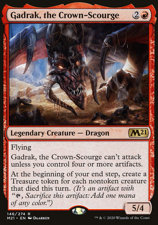 【JPN】《戴冠禍害加札克/Gadrak, the Crown-Scourge》[核心系列2021]