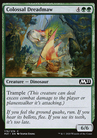 【JPN】《龐巨血口龍/Colossal Dreadmaw》[核心系列2021]