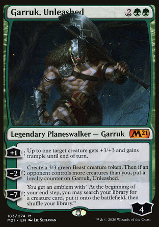 【JPN】《無拘賈路/Garruk, Unleashed》[核心系列2021]