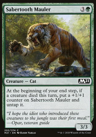 【JPN】《撕咬劍齒虎/Sabertooth Mauler》[核心系列2021]