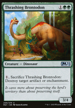 【JPN】《痛擊霆偉龍/Thrashing Brontodon》[核心系列2021]