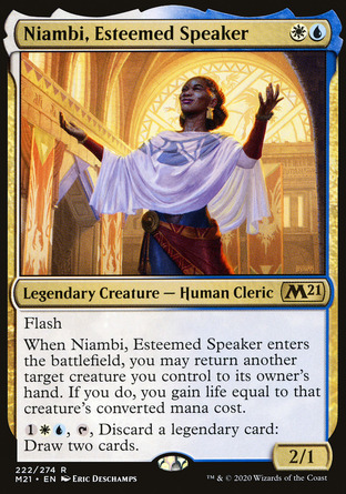 【JPN】《尊貴議長妮安碧/Niambi, Esteemed Speaker》[核心系列2021]