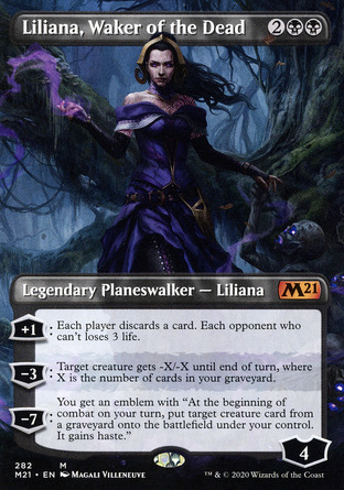 【JPN】《醒亡莉蓮娜/Liliana, Waker of the Dead》[核心系列2021]