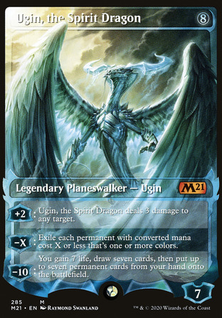 【JPN】《靈龍烏金/Ugin, the Spirit Dragon》[核心系列2021]