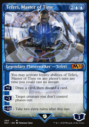 【JPN】《弄時宗師泰菲力/Teferi, Master of Time》[核心系列2021]