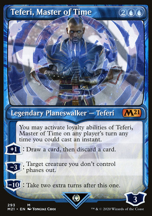 【JPN】《弄時宗師泰菲力/Teferi, Master of Time》[核心系列2021]