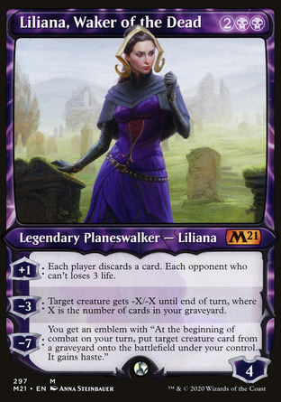 【JPN】《醒亡莉蓮娜/Liliana, Waker of the Dead》[核心系列2021]