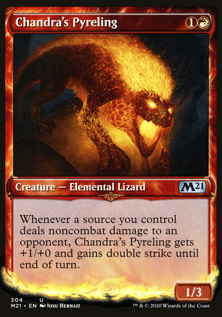 【JPN】《茜卓的幼火靈/Chandra's Pyreling》[核心系列2021]