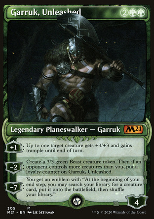 【JPN】《無拘賈路/Garruk, Unleashed》[核心系列2021]