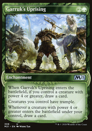 【JPN】《賈路的反抗/Garruk's Uprising》[核心系列2021]