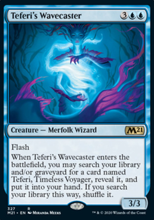 【JPN】《泰菲力的喚浪師/Teferi's Wavecaster》[核心系列2021]