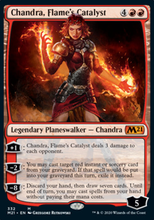 【JPN】《興焰熱火茜卓/Chandra, Flame's Catalyst》[核心系列2021]