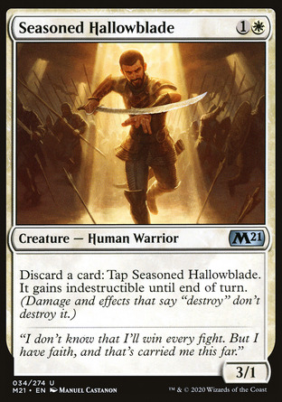 【JPN】《幹練聖劍兵/Seasoned Hallowblade》[核心系列2021]