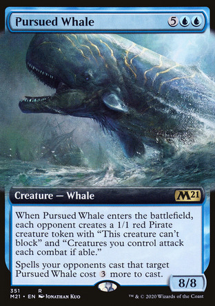 【ENG】 ☆Foil☆ 《遭獵白鯨/Pursued Whale》[核心系列2021]