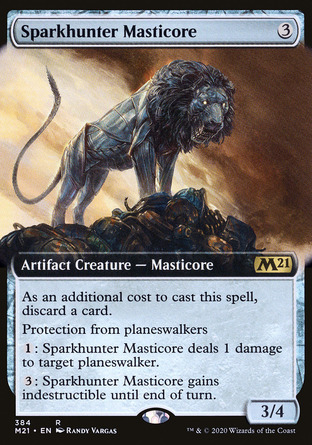 【JPN】《獵火花異獅/Sparkhunter Masticore》[核心系列2021]
