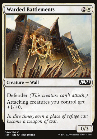 【JPN】《符佑城垛/Warded Battlements》[核心系列2021]