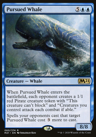 【ENG】 ☆Foil☆ 《遭獵白鯨/Pursued Whale》[核心系列2021]