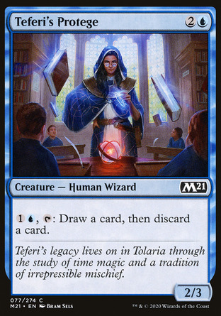 【JPN】《泰菲力的門徒/Teferi's Protege》[核心系列2021]