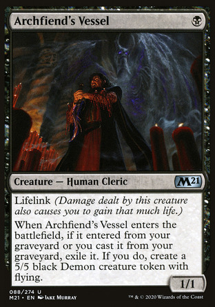 【JPN】《天魔祟體僧/Archfiend's Vessel》[核心系列2021]