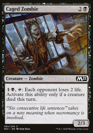 【JPN】《困檻殭屍/Caged Zombie》[核心系列2021]