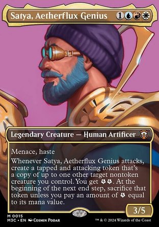 【ENG】《乙太流天才薩提亞/Satya, Aetherflux Genius》[近代新篇三指揮官]