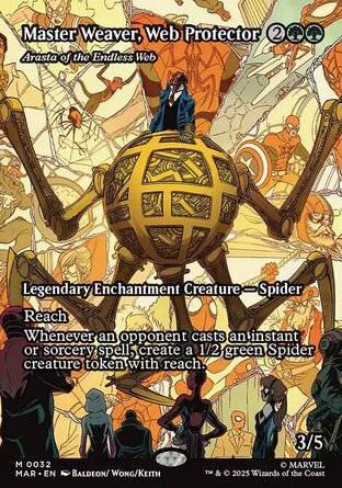 【ENG】《無盡纏絲阿拉斯塔/Arasta of the Endless Web》[漫威宇宙]