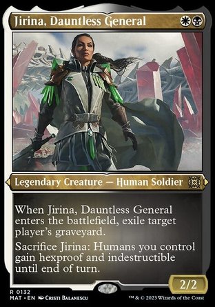 【ENG】 ☆蝕刻閃☆ 《不屈將軍傑琳娜/Jirina, Dauntless General》[邪軍壓境：終戰迴響]