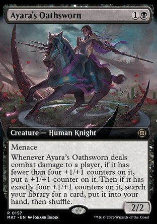 【ENG】《阿婭拉的守誓騎士/Ayara's Oathsworn》[邪軍壓境：終戰迴響]