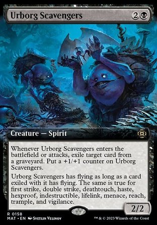 【ENG】《烏爾博格拾荒靈/Urborg Scavengers》[邪軍壓境：終戰迴響]