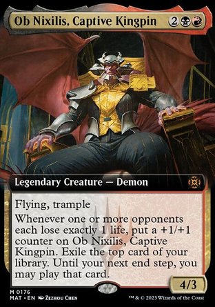 【ENG】《受困魔頭歐尼希茲/Ob Nixilis, Captive Kingpin》[邪軍壓境：終戰迴響]