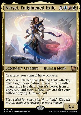 【ENG】《受啟黜人娜爾施/Narset, Enlightened Exile》[邪軍壓境：終戰迴響]