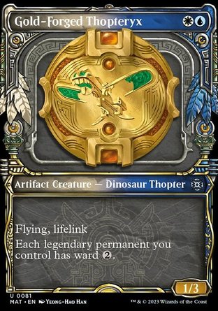 【ENG】《金鑄振翼龍/Gold-Forged Thopteryx》[邪軍壓境：終戰迴響]