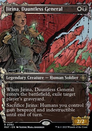 【ENG】《不屈將軍傑琳娜/Jirina, Dauntless General》[邪軍壓境：終戰迴響]