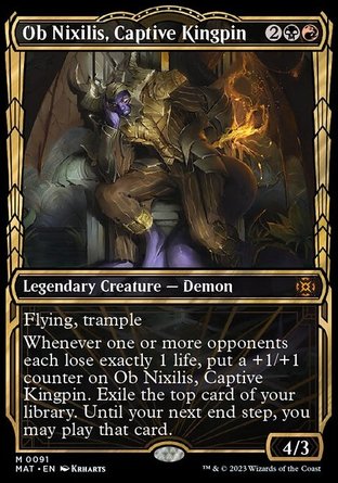 【ENG】《受困魔頭歐尼希茲/Ob Nixilis, Captive Kingpin》[邪軍壓境：終戰迴響]