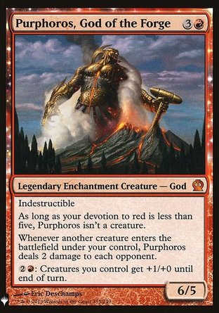 【ENG】《熔鍛神普羅烽斯/Purphoros, God of the Forge》[神秘補充包]〔SP〕