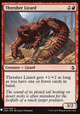 【ENG】《掃尾蜥/Thresher Lizard》[神秘補充包]