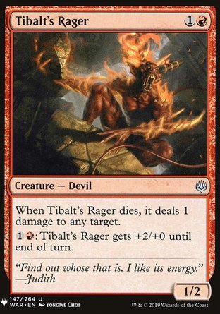 【ENG】《提勃的躁鬼/Tibalt's Rager》[神秘補充包]
