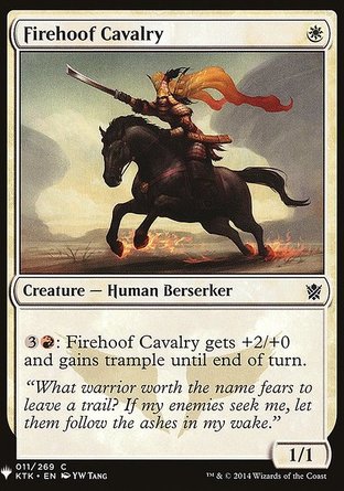【ENG】《焰蹄騎兵/Firehoof Cavalry》[神秘補充包]